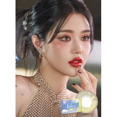 LensVery 1month – Fairy Brown仙淚棕 月拋 2片裝